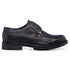 Stringate casual nere in pelle da uomo con dettagli brogue Primopiano, Uomo, SKU m121000319, Immagine 0